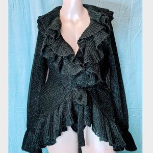 NWOT 🇫🇮Marimekko Ritva Falla Ruffled Sweater